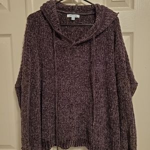 Soft She + Sky Fluffy sweater